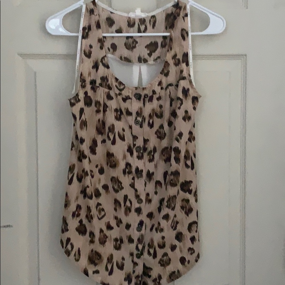 Leopard tank top